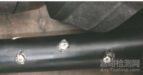 高压电缆阻水缓冲层烧蚀缺陷的射线检测