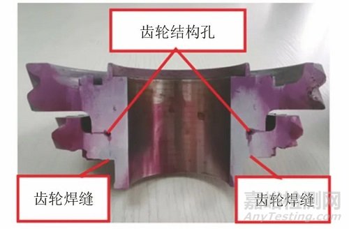 汽车变速器齿轮焊缝的相控阵超声检测