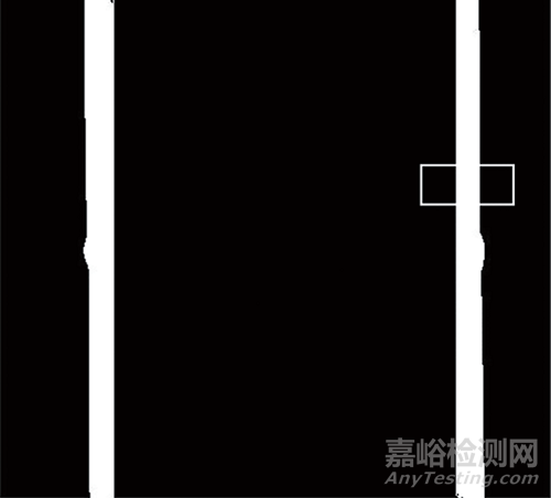 基于数字探测器阵列检测技术的带包覆层管道壁厚测定方法