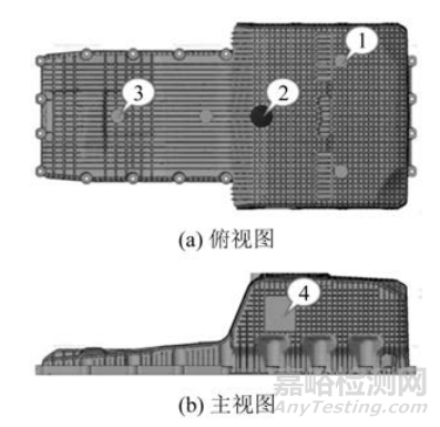 基于Digimat的玻纤增强PA66油底壳振动异响仿真与试验对标研究​