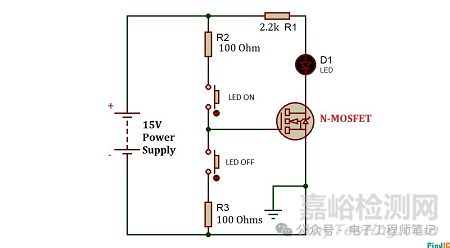   文章标题：	 4 种方法测试mos管的好坏